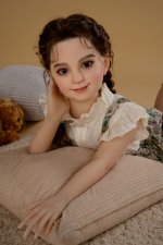 AXBDOLL 110cm GB20# Silicone+TPE Mini Sex Doll Cute Love Dolls