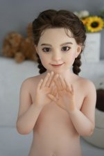 AXBDOLL 110cm GB20# Silicone+TPE Mini Sex Doll Cute Love Dolls