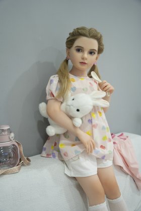 AXBDOLL 110cm GC01# Silicone+TPE Mini Sex Doll Cute Love Dolls