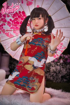 JCUTEDOLL 133cm AGD19# Tpe Body Silicone Head Cute Sex Doll 萌咲