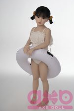 AXBDOLL 110cm GB17# Silicone+TPE Mini Sex Doll Cute Love Dolls