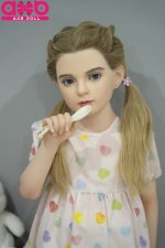 AXBDOLL 110cm GC01# Silicone+TPE Mini Sex Doll Cute Love Dolls