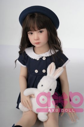 AXBDOLL 110cm GB06# Silicone+TPE Mini Sex Doll Cute Love Dolls