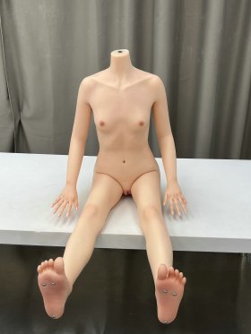 148cm Can Have Two Head Slight Defect Silicone Doll
