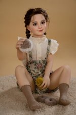 AXBDOLL 110cm GB20# Silicone+TPE Mini Sex Doll Cute Love Dolls