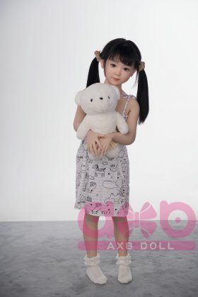 AXBDOLL 110cm GB02# Silicone+TPE Mini Sex Doll Cute Love Dolls