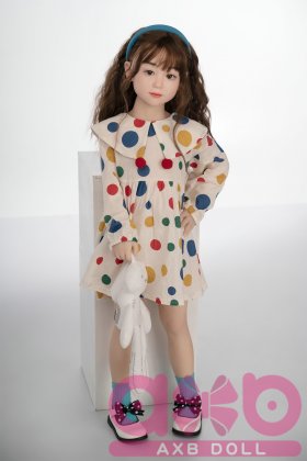 AXBDOLL 110cm GB02# Silicone+TPE Mini Sex Doll Cute Love Dolls