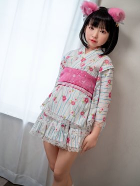 JCUTEDOLL 128cm AGB37# Movable Jaw Full Silicone Cute Doll 幼澪