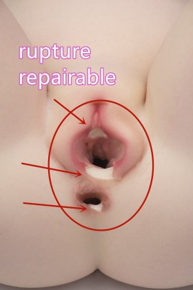 110cm Two Head Can Have Silicone Doll Slight Defect