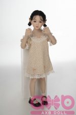 AXBDOLL 110cm GB16# Silicone+TPE Mini Sex Doll Cute Love Dolls