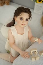 AXBDOLL 110cm GB20# Silicone+TPE Mini Sex Doll Cute Love Dolls
