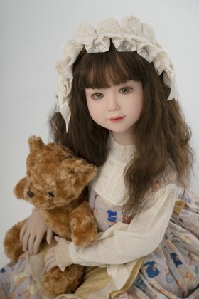 AXBDOLL 110cm GB02# Silicone+TPE Mini Sex Doll Cute Love Dolls