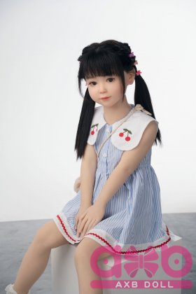 AXBDOLL 110cm GB02# Silicone+TPE Mini Sex Doll Cute Love Dolls