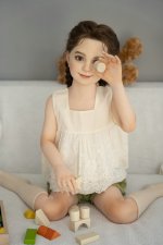 AXBDOLL 110cm GB20# Silicone+TPE Mini Sex Doll Cute Love Dolls