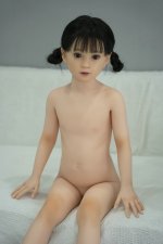 AXBDOLL 110cm GB17# Silicone+TPE Mini Sex Doll Cute Love Dolls