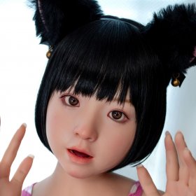 AXBDOLL AGB38# Movable Jaw Silicone Doll Head