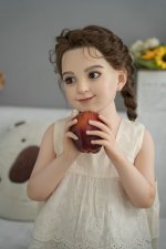 AXBDOLL 110cm GB20# Silicone+TPE Mini Sex Doll Cute Love Dolls