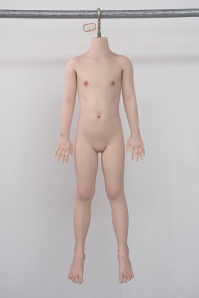 110cm Two Head Can Have Silicone Doll Slight Defect