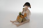 AXBDOLL 110cm GB17# Silicone+TPE Mini Sex Doll Cute Love Dolls