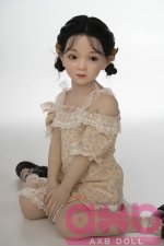 AXBDOLL 110cm GB16# Silicone+TPE Mini Sex Doll Cute Love Dolls