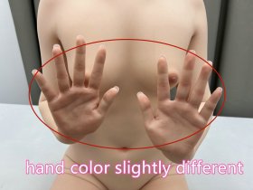 AXBDOLL 151cm Can Have Two Head Slight Defect Silicone Doll