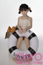 AXBDOLL 110cm GB17# Silicone+TPE Mini Sex Doll Cute Love Dolls