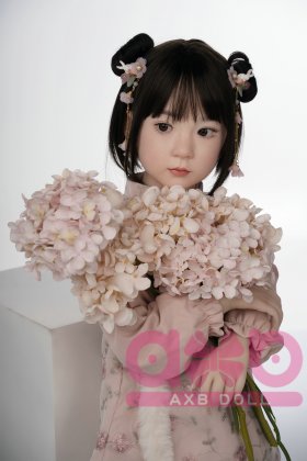 AXBDOLL 110cm GB06# Silicone+TPE Mini Sex Doll Cute Love Dolls