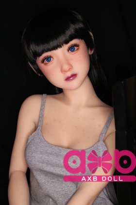 AXBDOLL 130cm A133# TPE Big Breast Love Doll With Fredkle Makeup