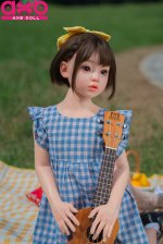 110cm Can Have Two Head Slight Defect Silicone Doll