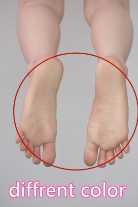 110cm Two Head Can Have Silicone Doll Slight Defect