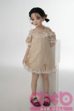 AXBDOLL 110cm GB16# Silicone+TPE Mini Sex Doll Cute Love Dolls