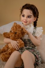 AXBDOLL 110cm GB20# Silicone+TPE Mini Sex Doll Cute Love Dolls
