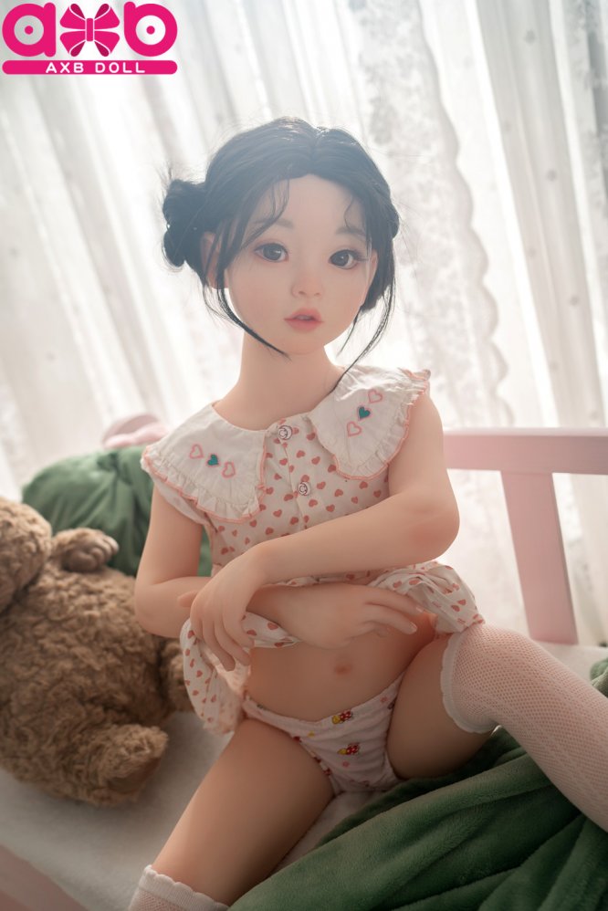 AXBDOLL 110cm G58# Silicone+TPE Mini Sex Doll Cute Love Dolls