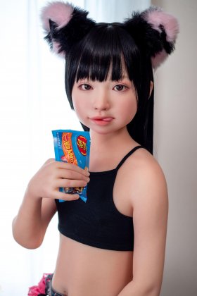 JCUTEDOLL 128cm AGB37# Movable Jaw Full Silicone Cute Doll 幼澪