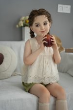 AXBDOLL 110cm GB20# Silicone+TPE Mini Sex Doll Cute Love Dolls
