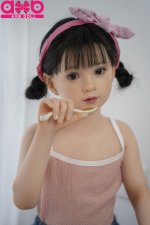 AXBDOLL 110cm GB17# Silicone+TPE Mini Sex Doll Cute Love Dolls