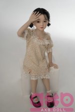 AXBDOLL 110cm GB16# Silicone+TPE Mini Sex Doll Cute Love Dolls