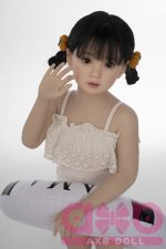 AXBDOLL 110cm GB17# Silicone+TPE Mini Sex Doll Cute Love Dolls