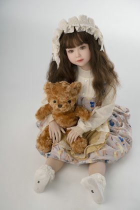 AXBDOLL 110cm GB02# Silicone+TPE Mini Sex Doll Cute Love Dolls