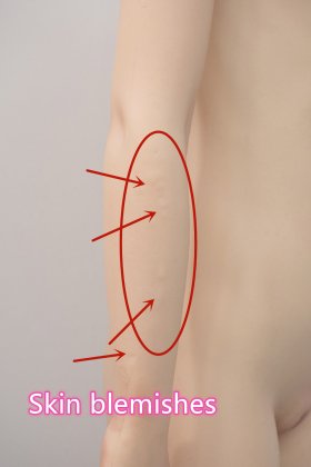 142cm Can Have Two Head Slight Defect Silicone Doll