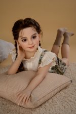 AXBDOLL 110cm GB20# Silicone+TPE Mini Sex Doll Cute Love Dolls