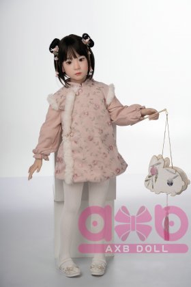 AXBDOLL 110cm GB06# Silicone+TPE Mini Sex Doll Cute Love Dolls