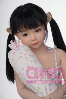 AXBDOLL 110cm GB02# Silicone+TPE Mini Sex Doll Cute Love Dolls