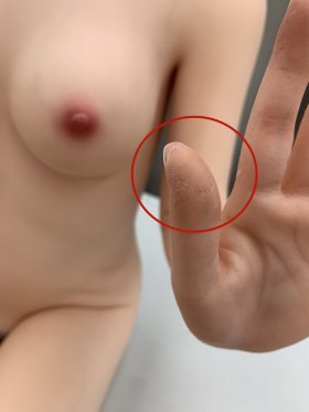 130cm Two Head Can Have Silicone Doll Slight Defect
