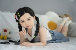 AXBDOLL 110cm GB10# Silicone+TPE Mini Sex Doll Cute Love Dolls