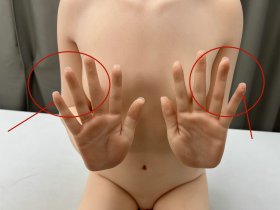 148cm Can Have Two Head Slight Defect Silicone Doll