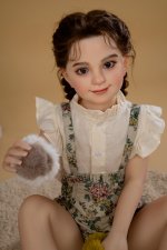 AXBDOLL 110cm GB20# Silicone+TPE Mini Sex Doll Cute Love Dolls