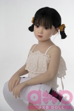 AXBDOLL 110cm GB17# Silicone+TPE Mini Sex Doll Cute Love Dolls