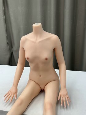 148cm Can Have Two Head Slight Defect Silicone Doll