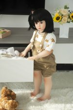 AXBDOLL 88cm TA01# TPE Mini Sex Doll Cute Love Dolls